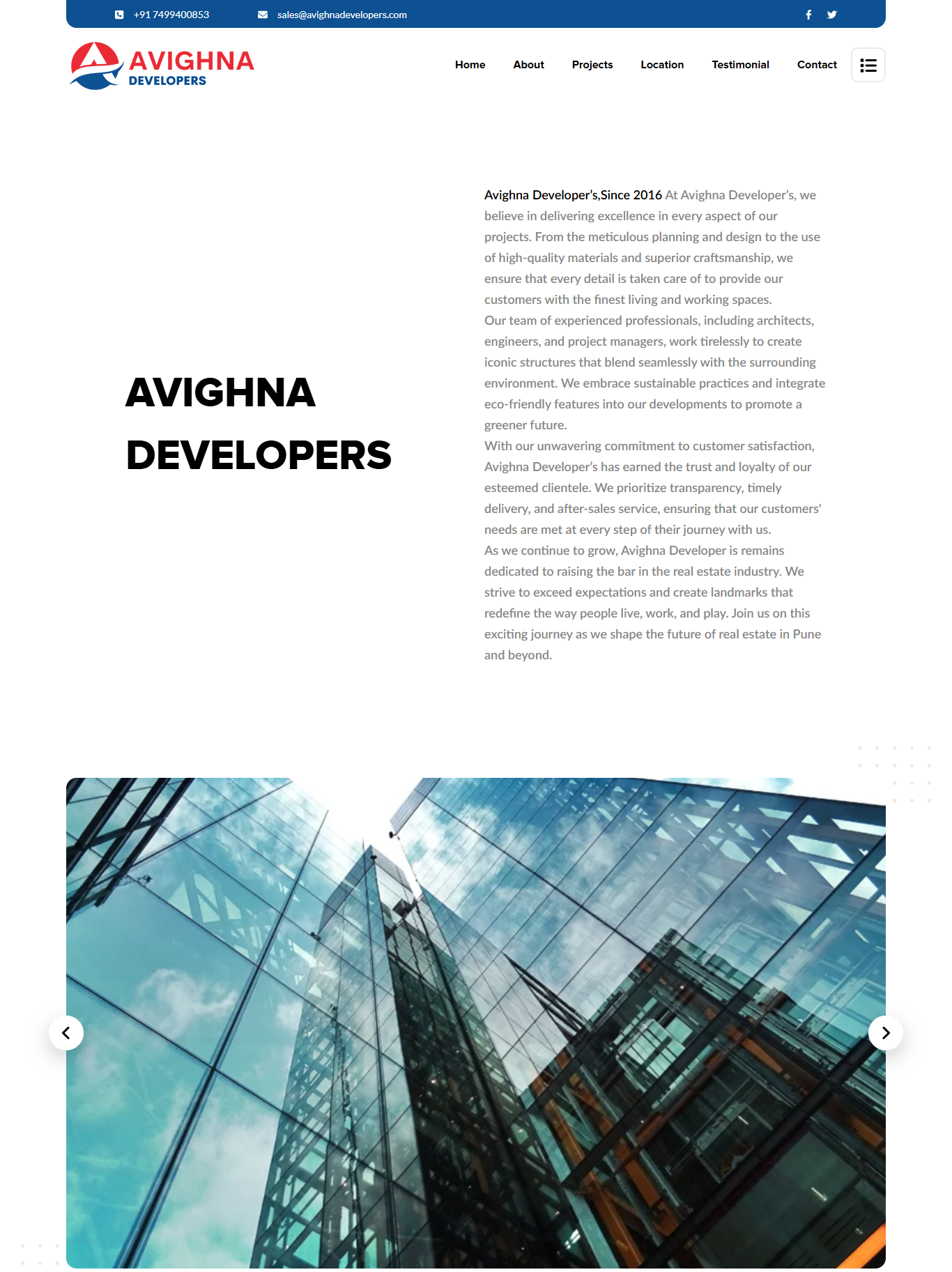 Avighna Developers